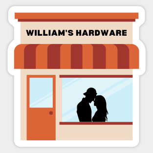 William's Hardware Sticker